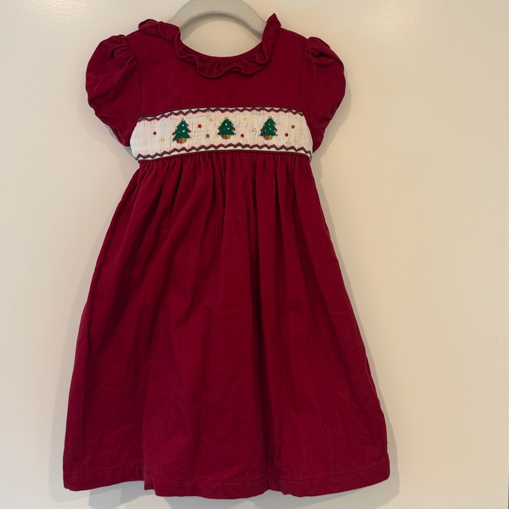Edgehill Collection smocked Christmas Dress